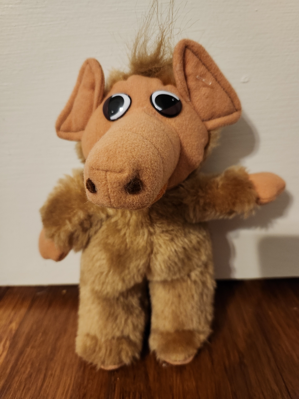 Vintage Grayhound 1986 Alf Alien Small Plush Stuffed Animal Soft Collectible Toy